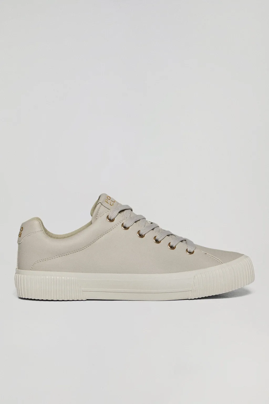 Polo Club Chaussures*Baskets en cuir synthétique Habana couleur pour femme avec détails Beige