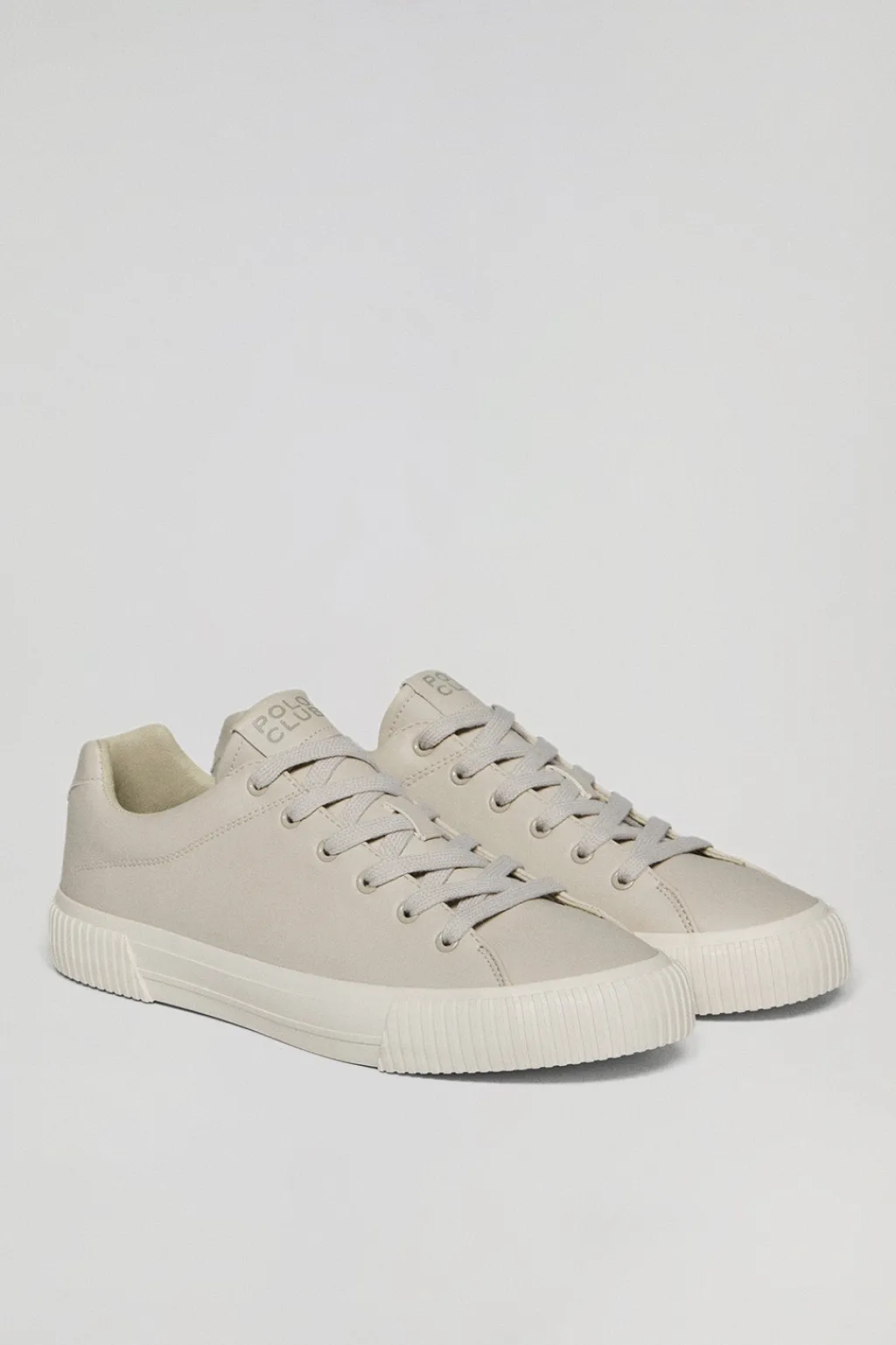 Polo Club Chaussures*Baskets en cuir synthétique Habana couleur pour homme avec détails Beige