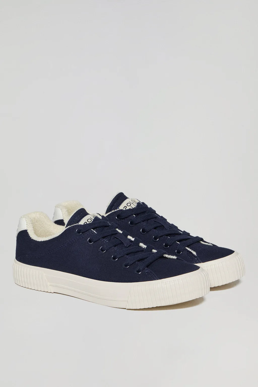 Polo Club Chaussures*Baskets en toile Habana pour femme avec détails Bleu Marine
