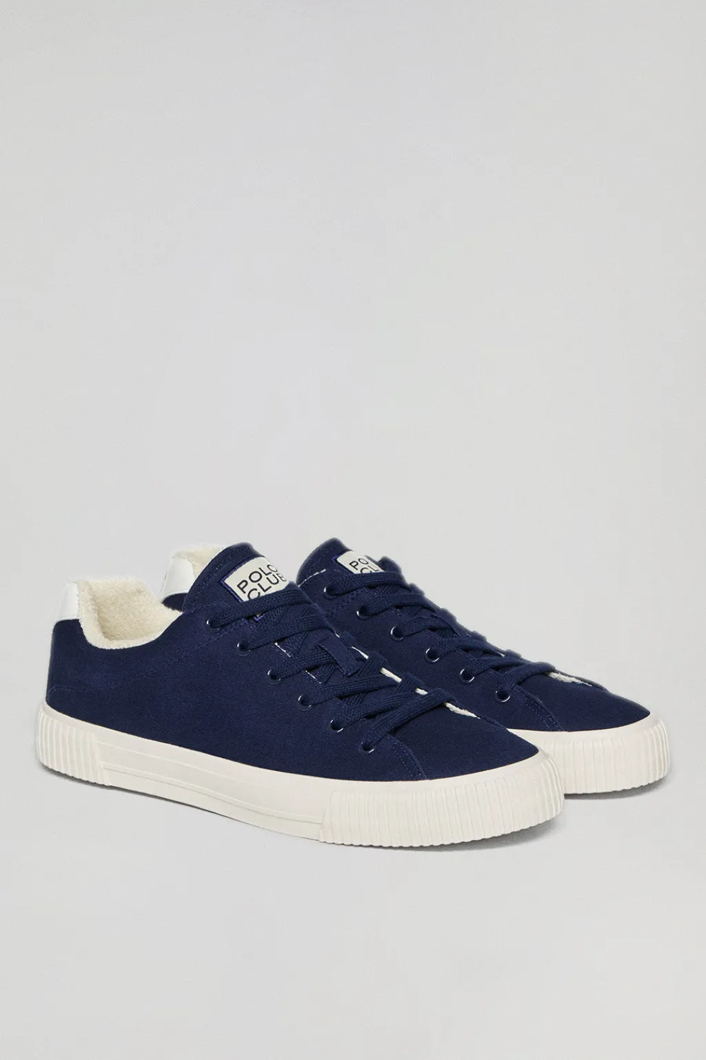 Polo Club Chaussures*Baskets en toile Habana pour homme avec détails Bleu Marine