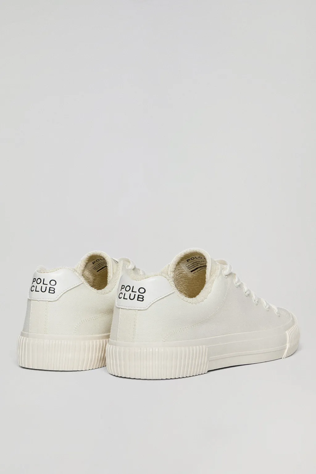 Polo Club Chaussures*Baskets en toile Habana hes pour femme avec détails Blanc
