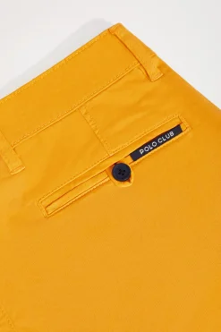 Polo Club Pantalons*Bermuda décontracté avec logo brodé Ambre