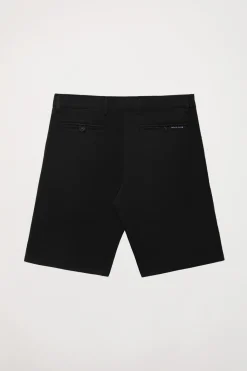 Polo Club Pantalons*Bermuda décontracté avec logo brodé Noir