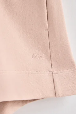 Polo Club Pantalons*Bermuda en coton couleur à logo brodé Maquillage