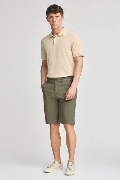 Polo Club Pantalons*Bermuda relax avec détails Kaki