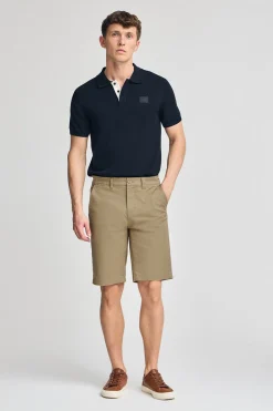 Polo Club Pantalons*Bermuda relax avec détails Sable