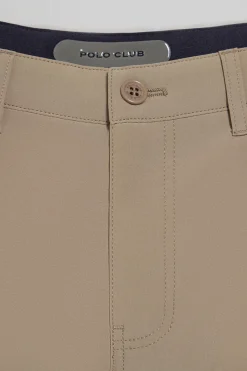 Polo Club Pantalons*Bermuda technique couleur Landscape Sable