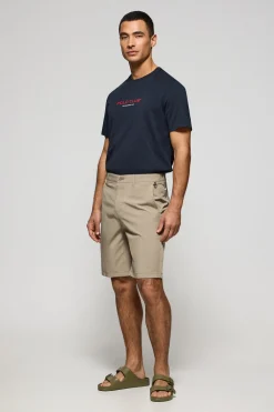 Polo Club Pantalons*Bermuda technique couleur Landscape Sable