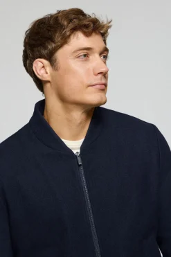 Polo Club Vestes*Blouson bomber Exeter avec détails Bleu Marine