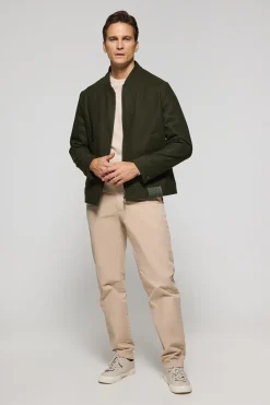 Polo Club Vestes*Blouson Bomber Exeter avec détails Kaki