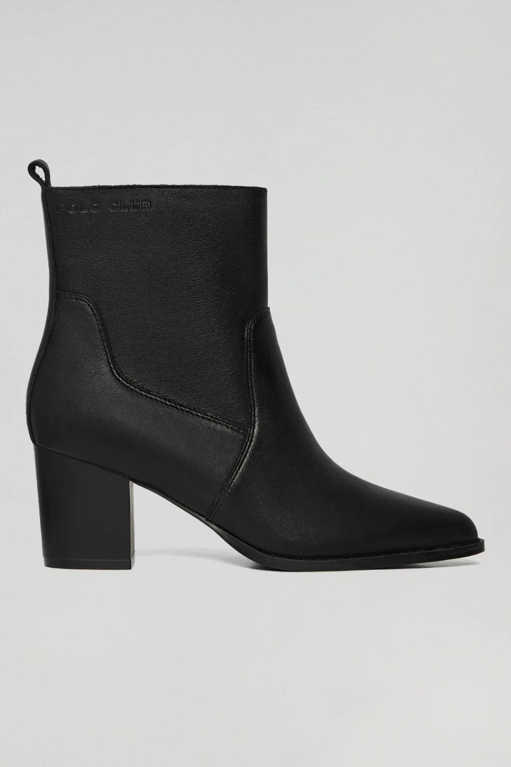 Polo Club Chaussures*Bottines Ryta en cuir avec logo Noir