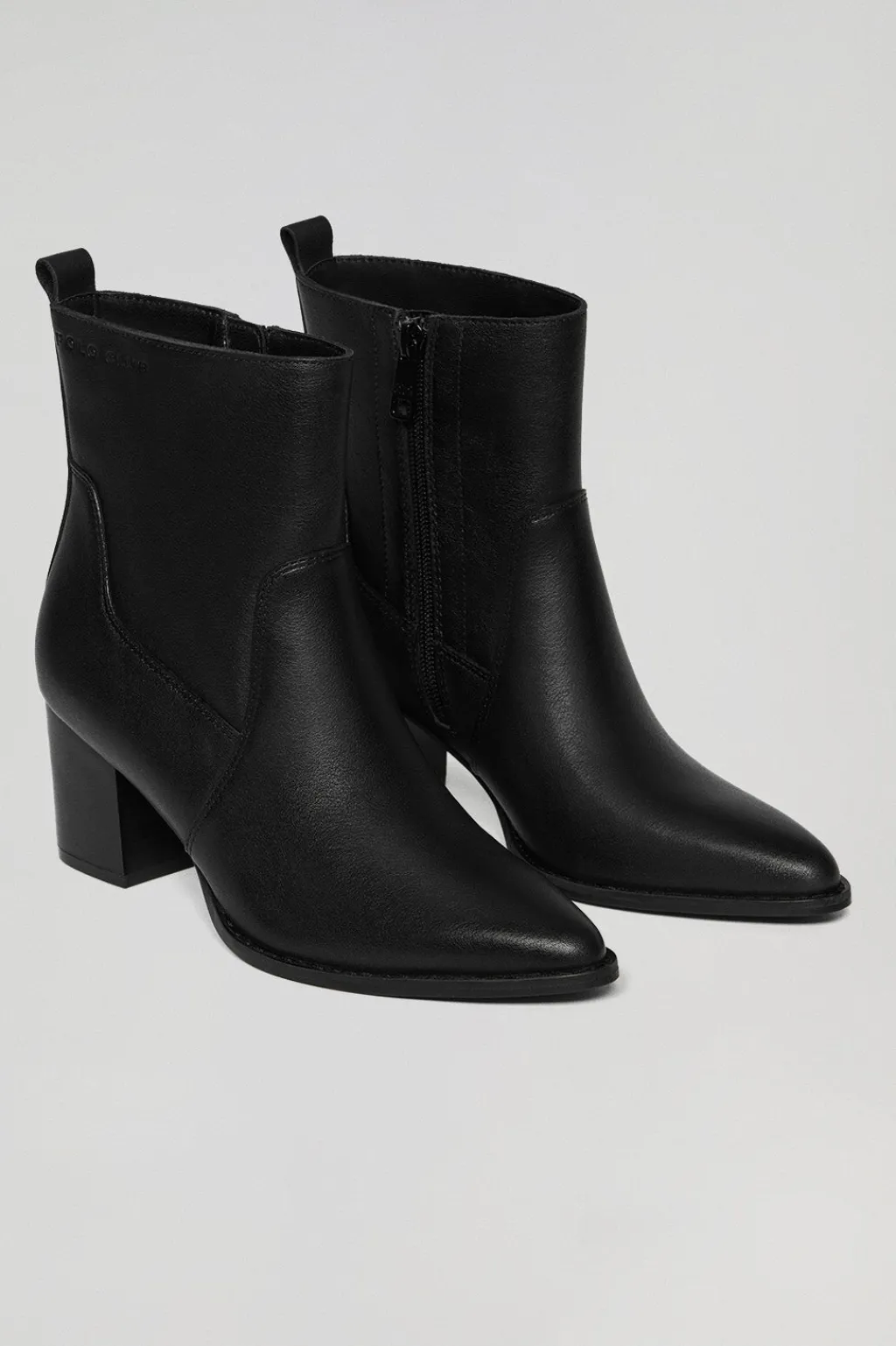 Polo Club Chaussures*Bottines Ryta en cuir avec logo Noir