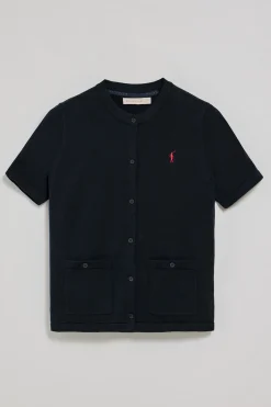 Polo Club Pulls*Cardigan à manches courtes, boutonné, avec logo Rigby Go Bleu Marine