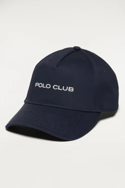 Polo Club Accessoires|Accessoires*Casquette de baseball bleu e à logo brodé Marin
