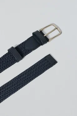 Polo Club Accessoires*Ceinture Baal tressée avec des détails Bleu Marine