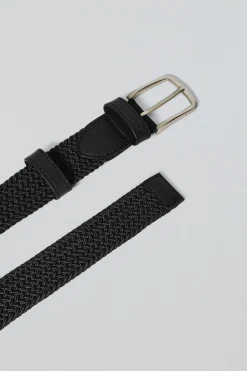 Polo Club Accessoires*Ceinture Baal e tressée avec des détails Noir