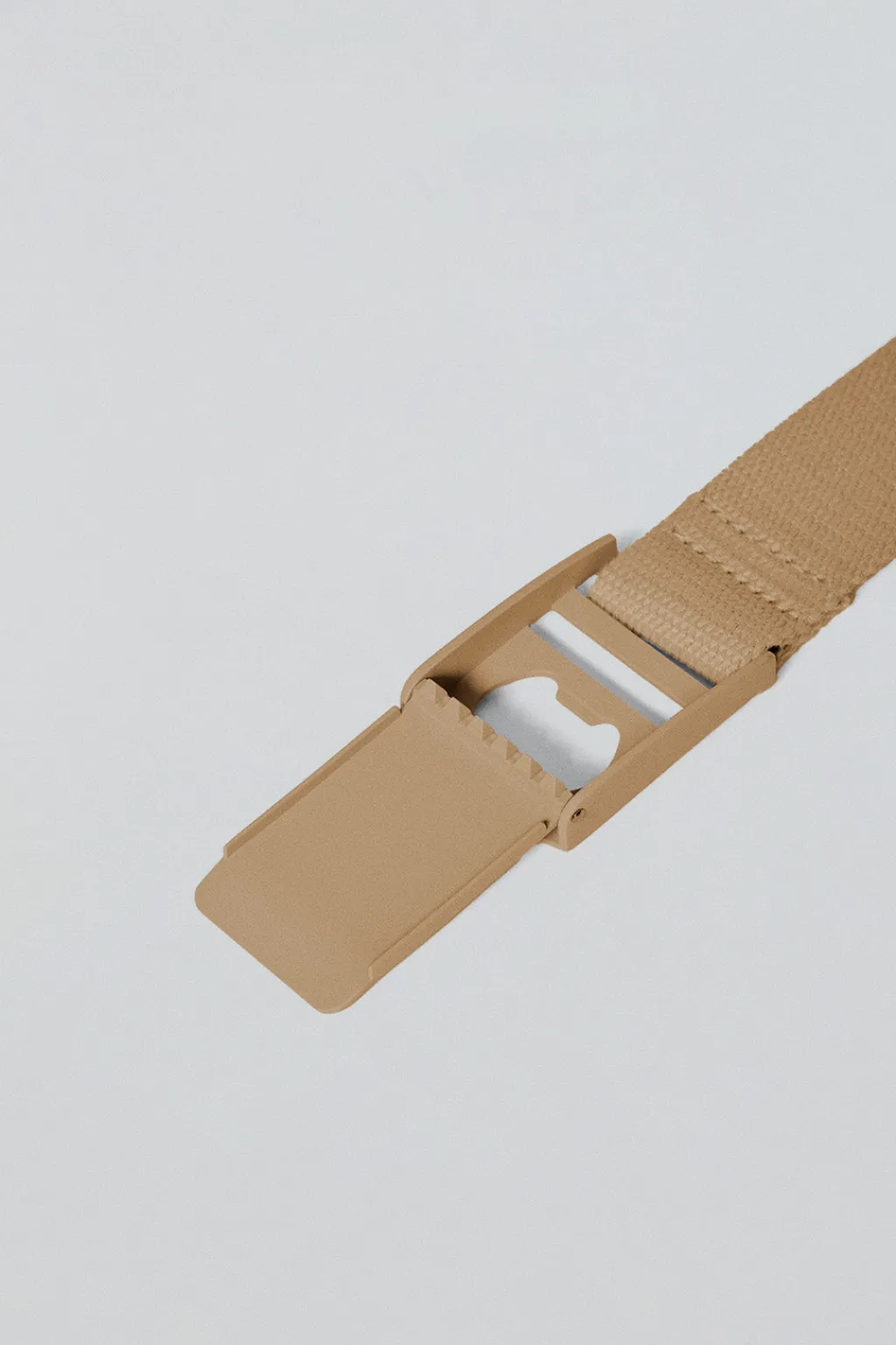Polo Club Accessoires*Ceinture Brahim en toile avec boucle griffée Camel