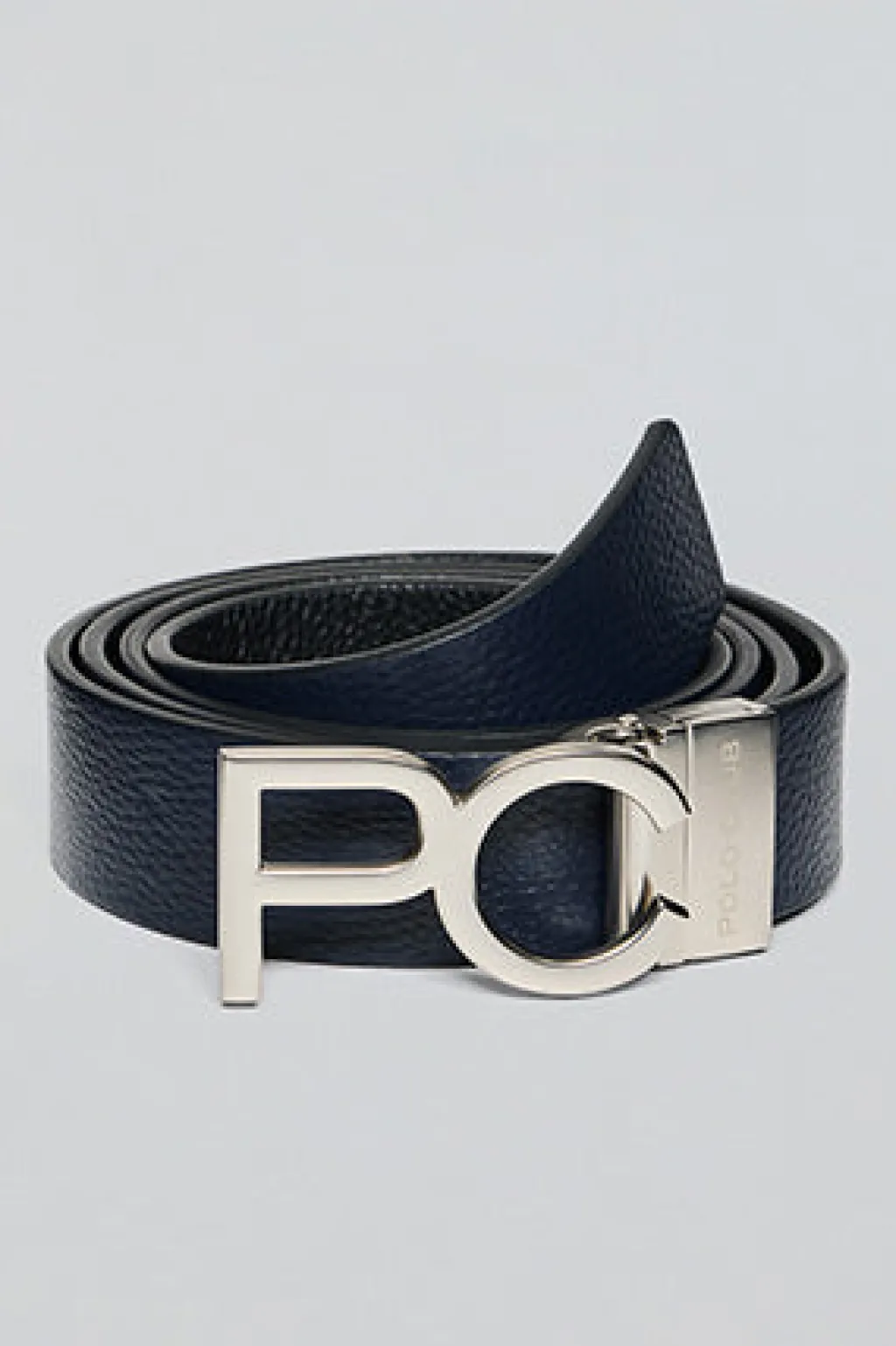 Polo Club Accessoires*Ceinture réversible Bennet bleu marine et noir avec boucle PC Noir-Marine