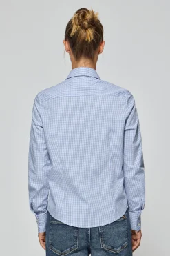 Polo Club Chemises*Chemise à carreaux Vichy e avec un logo brodé Rigby Go Bleu