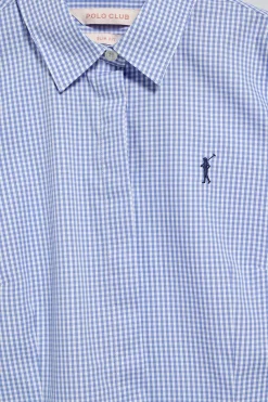 Polo Club Chemises*Chemise à carreaux Vichy e avec un logo brodé Rigby Go Bleu