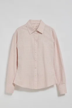 Polo Club Chemises*Chemise à carreaux Vichy avec un logo brodé Rose
