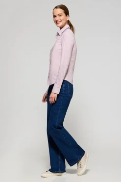 Polo Club Chemises*Chemise à motif pied-de-poule avec broderie Rigby Go Rose