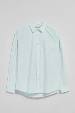 Polo Club Chemises*Chemise à rayures avec logo brodé Aigue-Marine