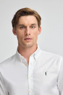 Polo Club Chemises*Chemise he à coupe regular et logo Rigby Go Blanc