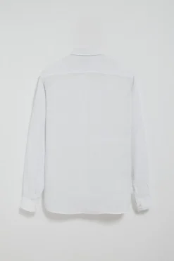 Polo Club Chemises*Chemise he en lin garment dye avec broderie Rigby Go Blanc
