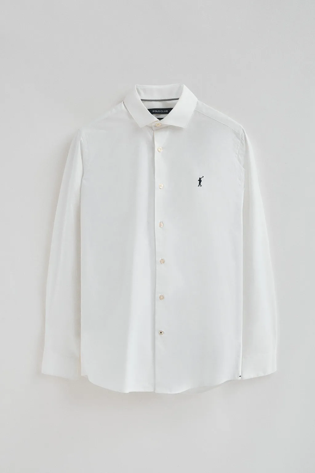 Polo Club Chemises*Chemise he en popeline et coupe slim avec logo Rigby Go Blanc