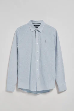 Polo Club Chemises*Chemise bleu clair Pharrel rayée avec logo Rigby Go brodé Bleu Ciel
