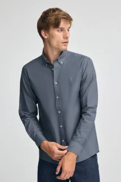 Polo Club Chemises*Chemise bleu à coupe regular et logo Rigby Go Denim
