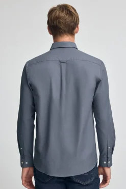 Polo Club Chemises*Chemise bleu à coupe regular et logo Rigby Go Denim