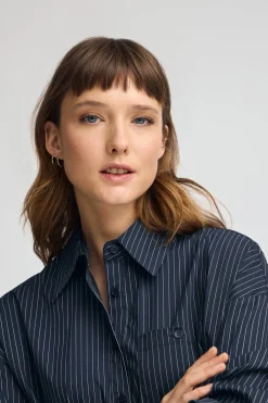 Polo Club Chemises*Chemise à coupe décontractée et col classique Bleu Marine