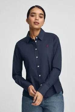 Polo Club Chemises*Chemise à coupe droite et logo Rigby Go Bleu Marine