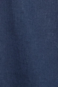 Polo Club Chemises*Chemise Regular en lin et coton avec broderie Rigby Go Bleu Marine
