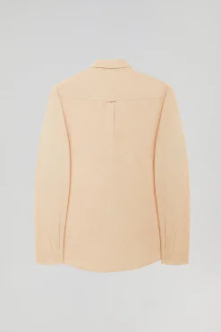 Polo Club Chemises*Chemise couleur e en lin et coton avec détails Rigby Go Mandarin