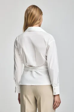 Polo Club Chemises*Chemise croisée Meggan he avec détails Blanc