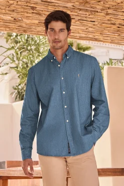 Polo Club Chemises*Chemise regular fit à logo Rigby Go Denim