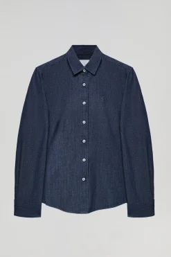 Polo Club Chemises*Chemise denim slim fit à logo brodé Rigby Go Denim Foncé
