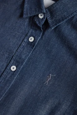 Polo Club Chemises*Chemise denim slim fit à logo brodé Rigby Go Denim Foncé