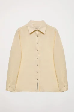 Polo Club Chemises*Chemise en lin avec un détail brodé Beige