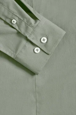 Polo Club Chemises*Chemise en popeline Slim Fit avec broderie Rigby Go Vert jade