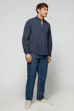 Polo Club Chemises*Chemise en sergé Princeton avec logo Rigby Go Bleu Marine