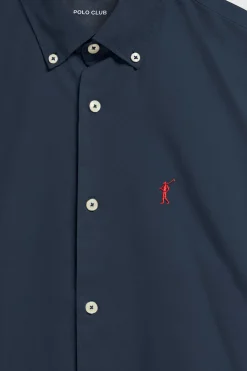 Polo Club Chemises*Chemise en sergé Princeton avec logo Rigby Go Bleu Marine