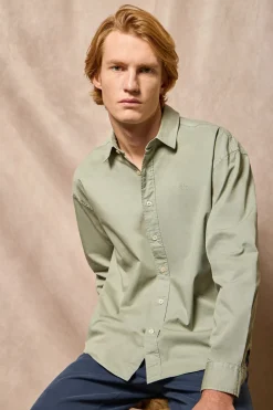 Polo Club Chemises*Chemise loose fit avec logo brodé Vert jade