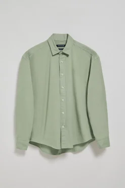 Polo Club Chemises*Chemise loose fit avec logo brodé Vert jade
