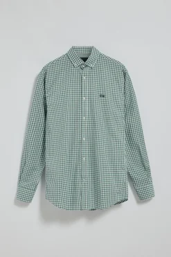 Polo Club Chemises*Chemise Mataró e à carreaux Vichy avec logo Vert