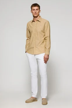 Polo Club Chemises*Chemise St James rayée Regular fit avec logo Rigby Go Moutarde