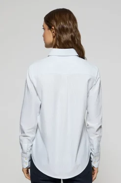 Polo Club Chemises*Chemise Oxford à rayures es avec logo Rigby Go Bleu